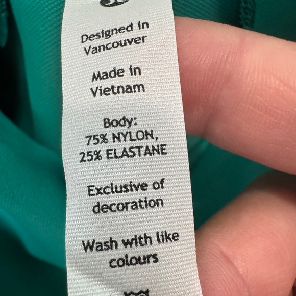 Lululemon SenseKnit Running One-Piece Green - Picture 9 of 15